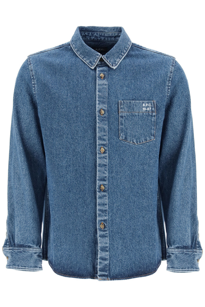 APC A.P.C. VICTOR DENIM OVERSHIRT