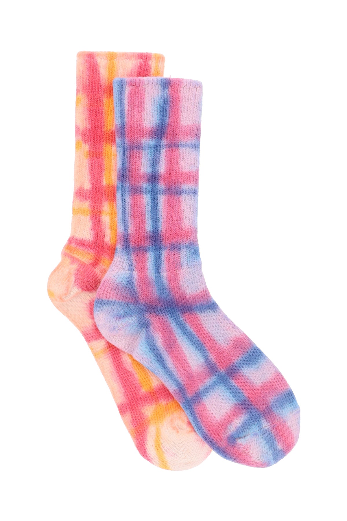 COLLINA STRADA COLLINA STRADA PLAID PRINT SOCKS