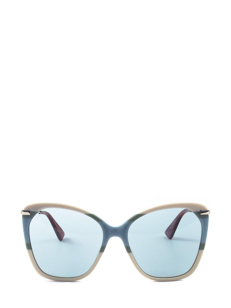 GUCCI GUCCI EYEWEAR BUTTERFLY FRAME SUNGLASSES