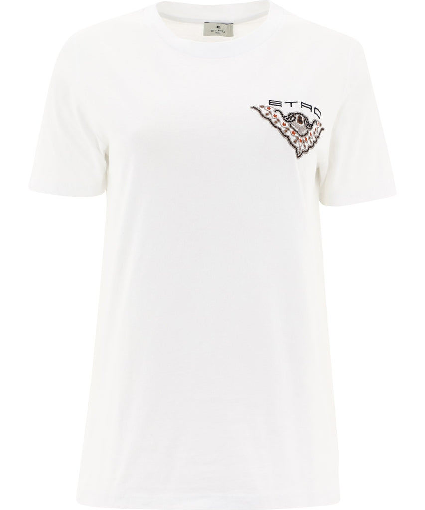 ETRO ETRO LOGO EMBROIDERY T