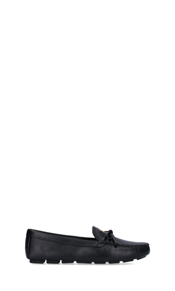 Prada Flat Shoes In Black | ModeSens