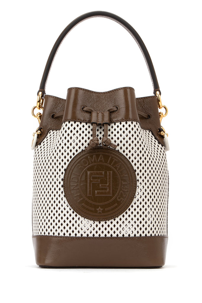 Fendi Mon Tresor Top Handle Bucket Bag In Multi