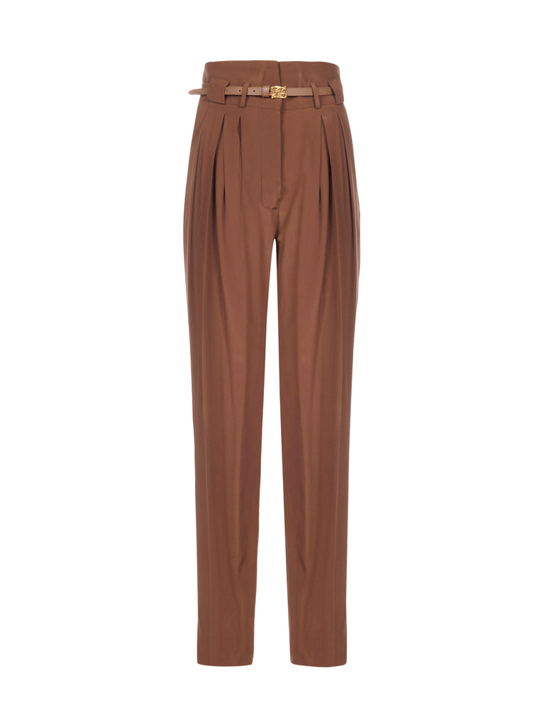 FENDI FENDI HIGH WAIST PANTS