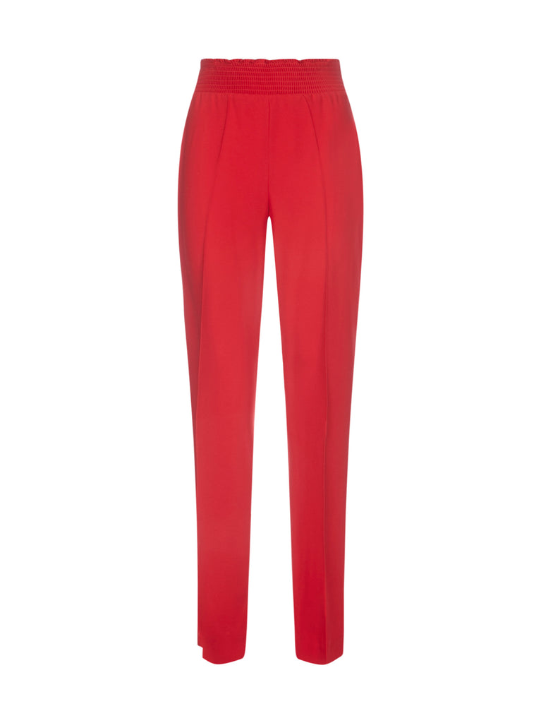 PRADA PRADA TAILORED WAISTBAND TROUSERS