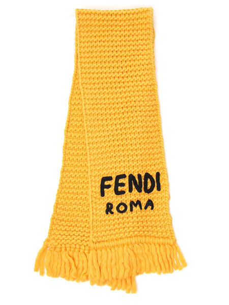 fendi knit scarf