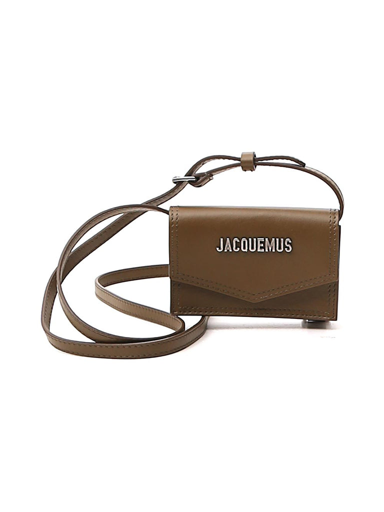 JACQUEMUS JACQUEMUS LE PORTE AZUR STRAPPED CARDHOLDER