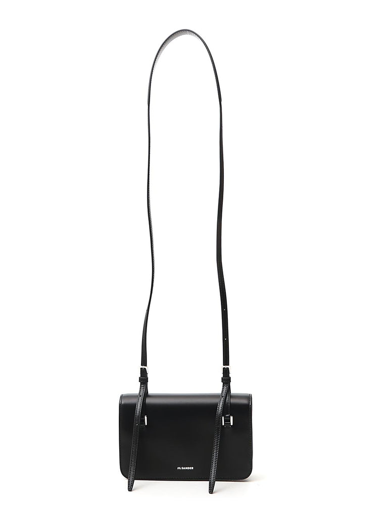 JIL SANDER JIL SANDER LOGO SHOULDER BAG