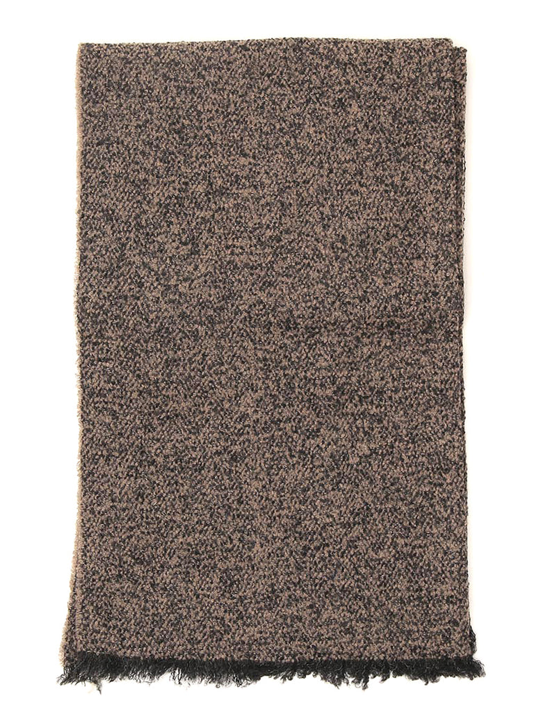 RICK OWENS RICK OWENS FRAYED KNIT SCARF