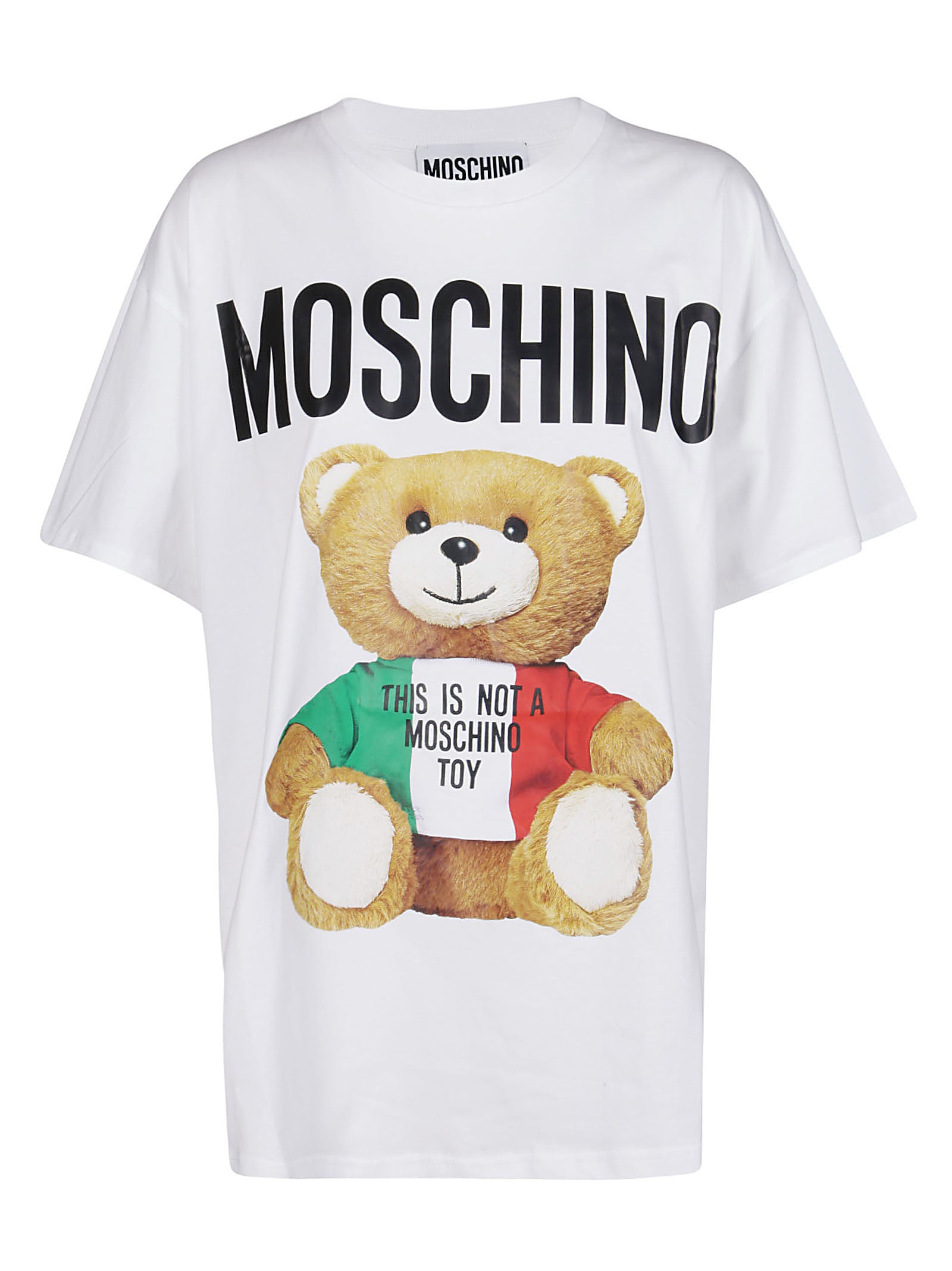 MOSCHINO MOSCHINO ITALIAN TEDDY BEAR PRINT T
