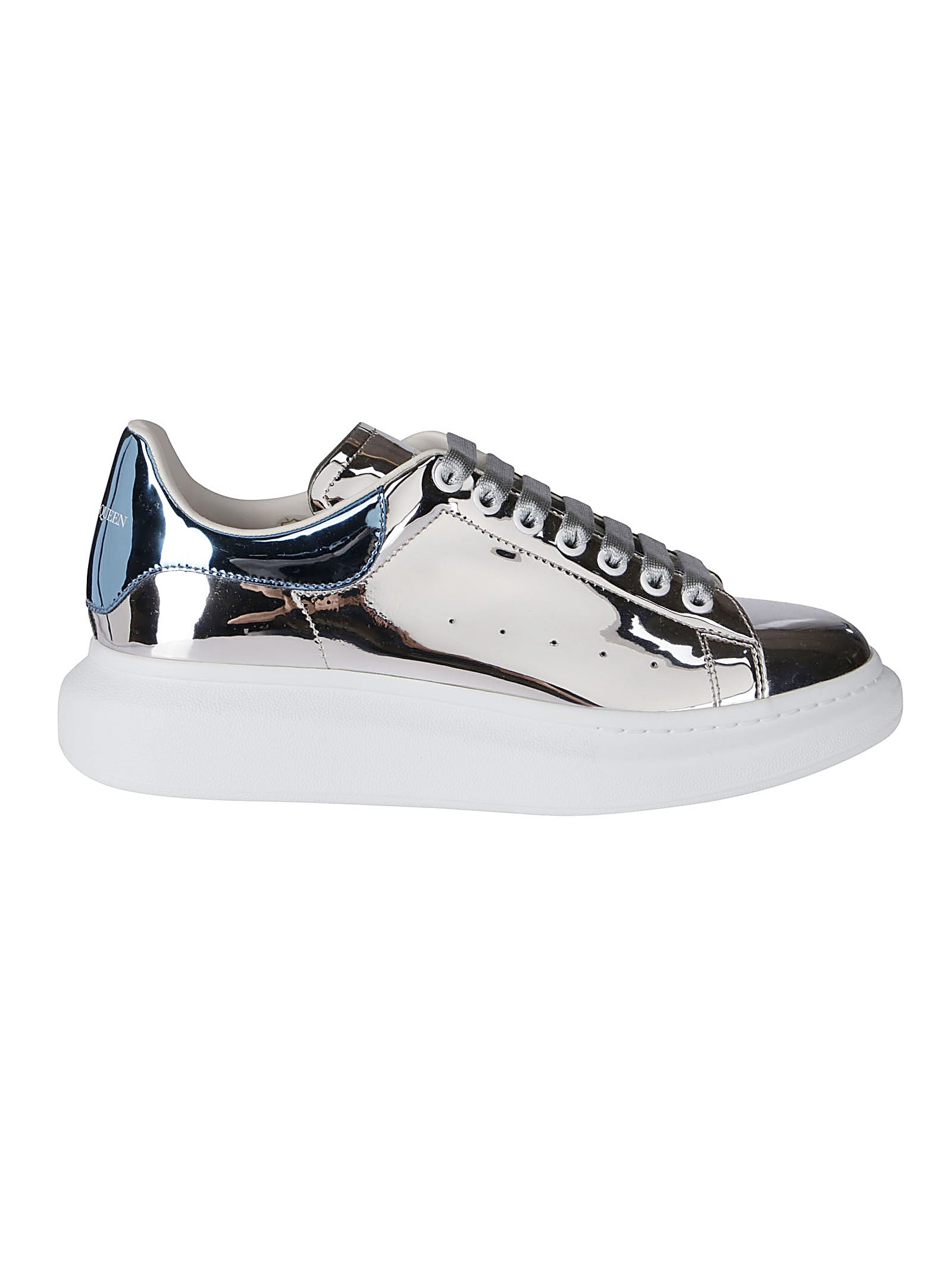 Alexander Mcqueen Oversized Sneakers In Silver