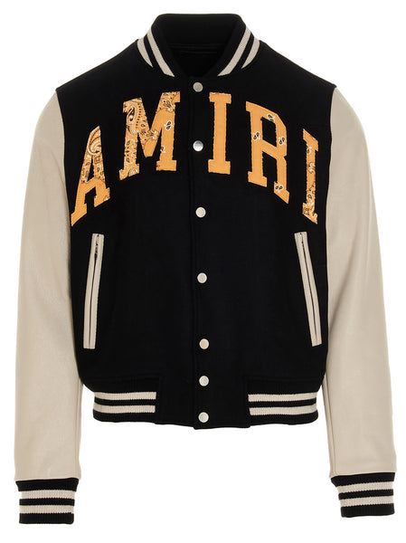 Amiri Vintage Logo Appliqué Varsity Jacket – Cettire