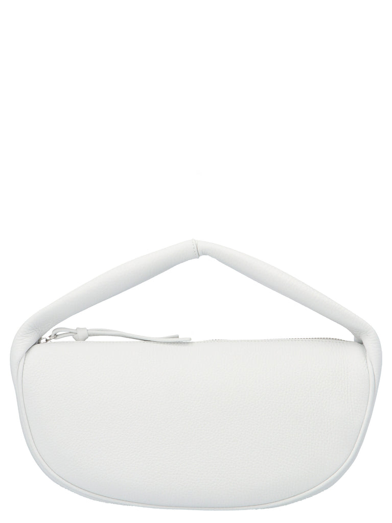 By Far Single Handle Tote Bag In White