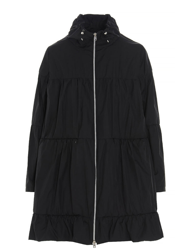 HERNO HERNO TIERED SHEER PARKA