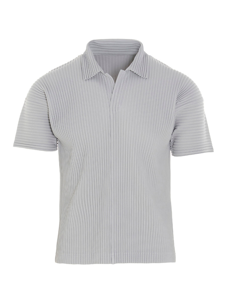 ISSEY MIYAKE HOMME PLISSÉ ISSEY MIYAKE PLEATED POLO SHIRT