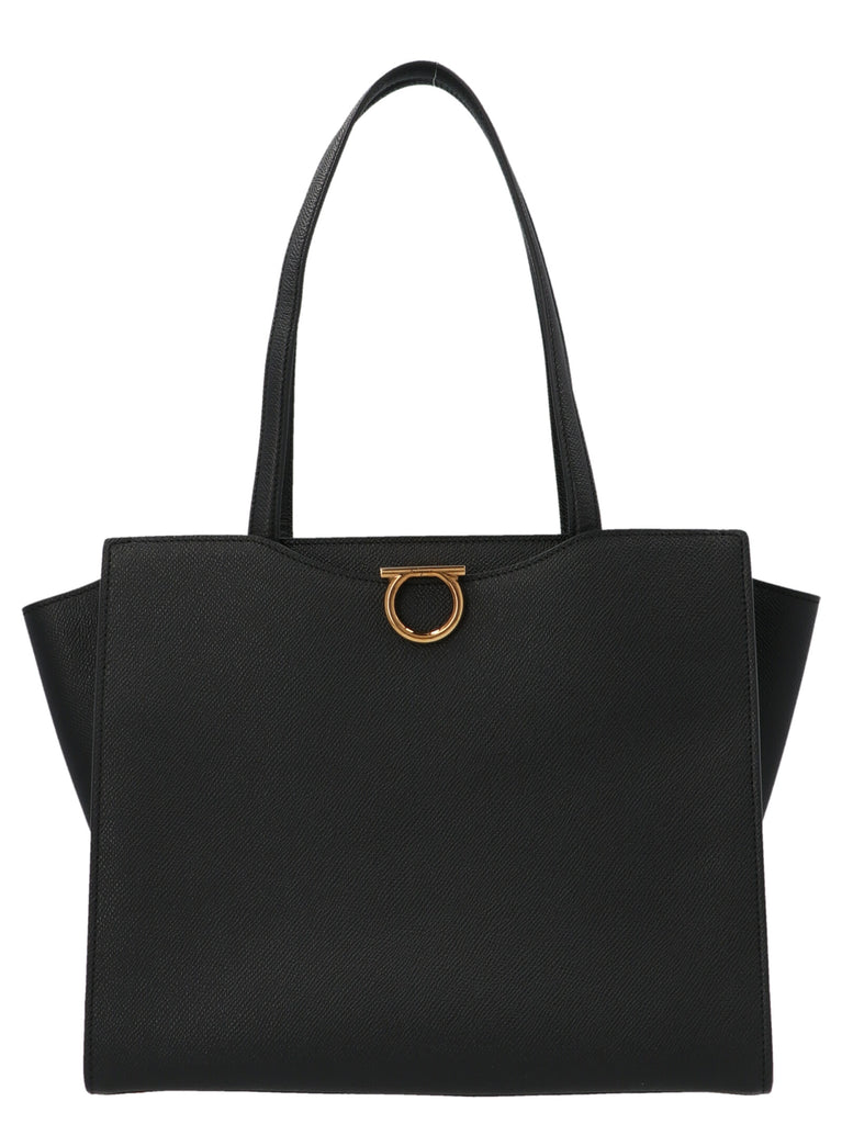 FERRAGAMO SALVATORE FERRAGAMO GANCINI MEDIUM TOTE BAG