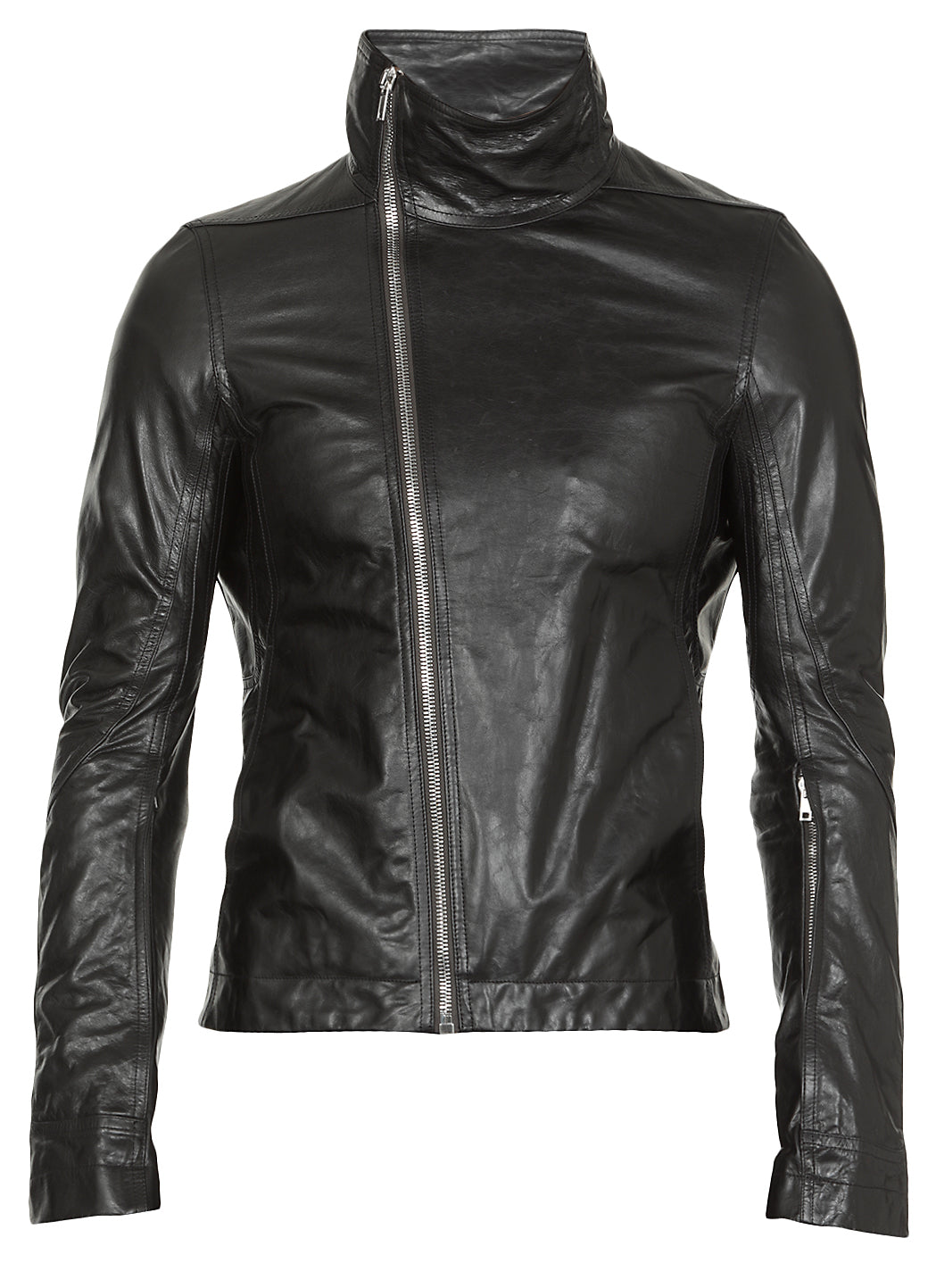 RICK OWENS RICK OWENS LEATHER BIKER JACKET