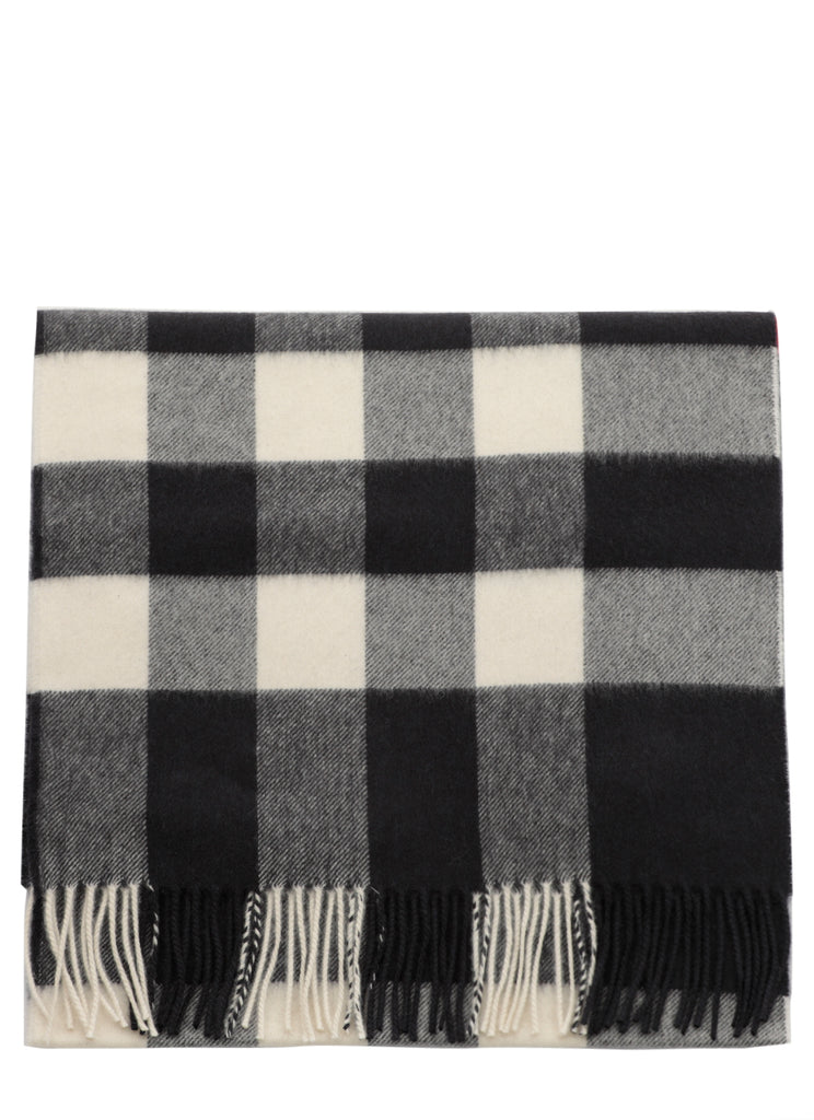 BURBERRY BURBERRY CHECK FRINGED SCARF