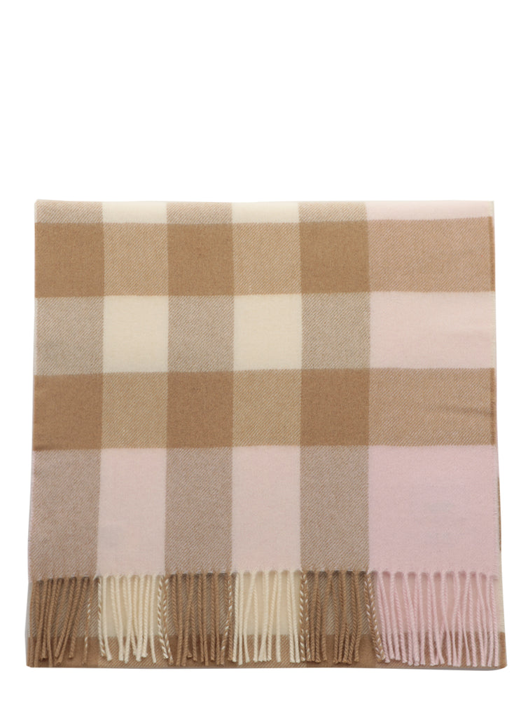 BURBERRY BURBERRY CHECK FRINGED SCARF