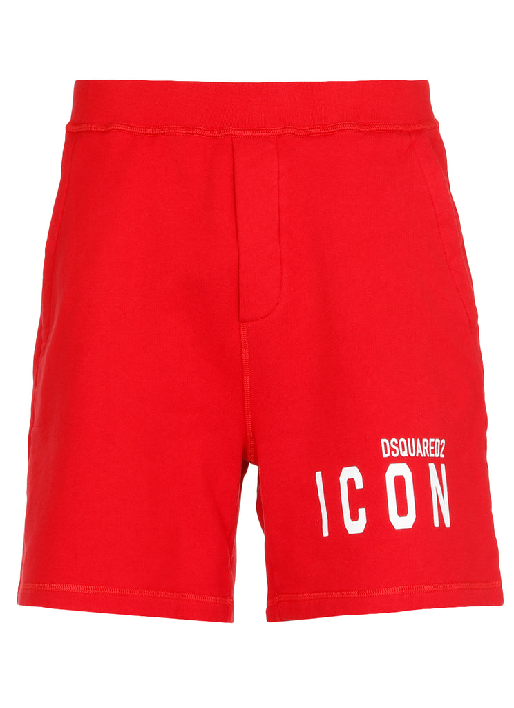 DSQUARED2 DSQUARED2 LOGO PRINT BERMUDA SHORTS