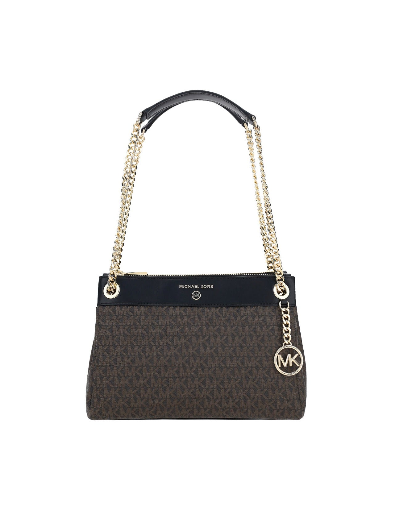 MICHAEL KORS MICHAEL MICHEAL KORS SUSAN SMALL LOGO CONVERTIBLE SHOULDER BAG