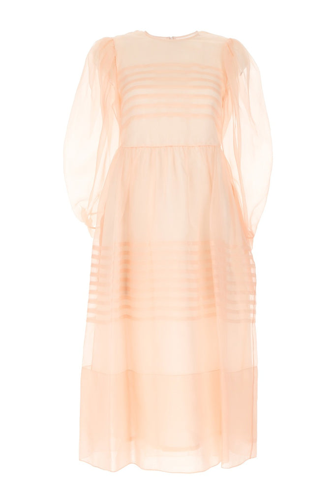 SIMONE ROCHA SIMONE ROCHA PUFF SLEEVE MIDI DRESS