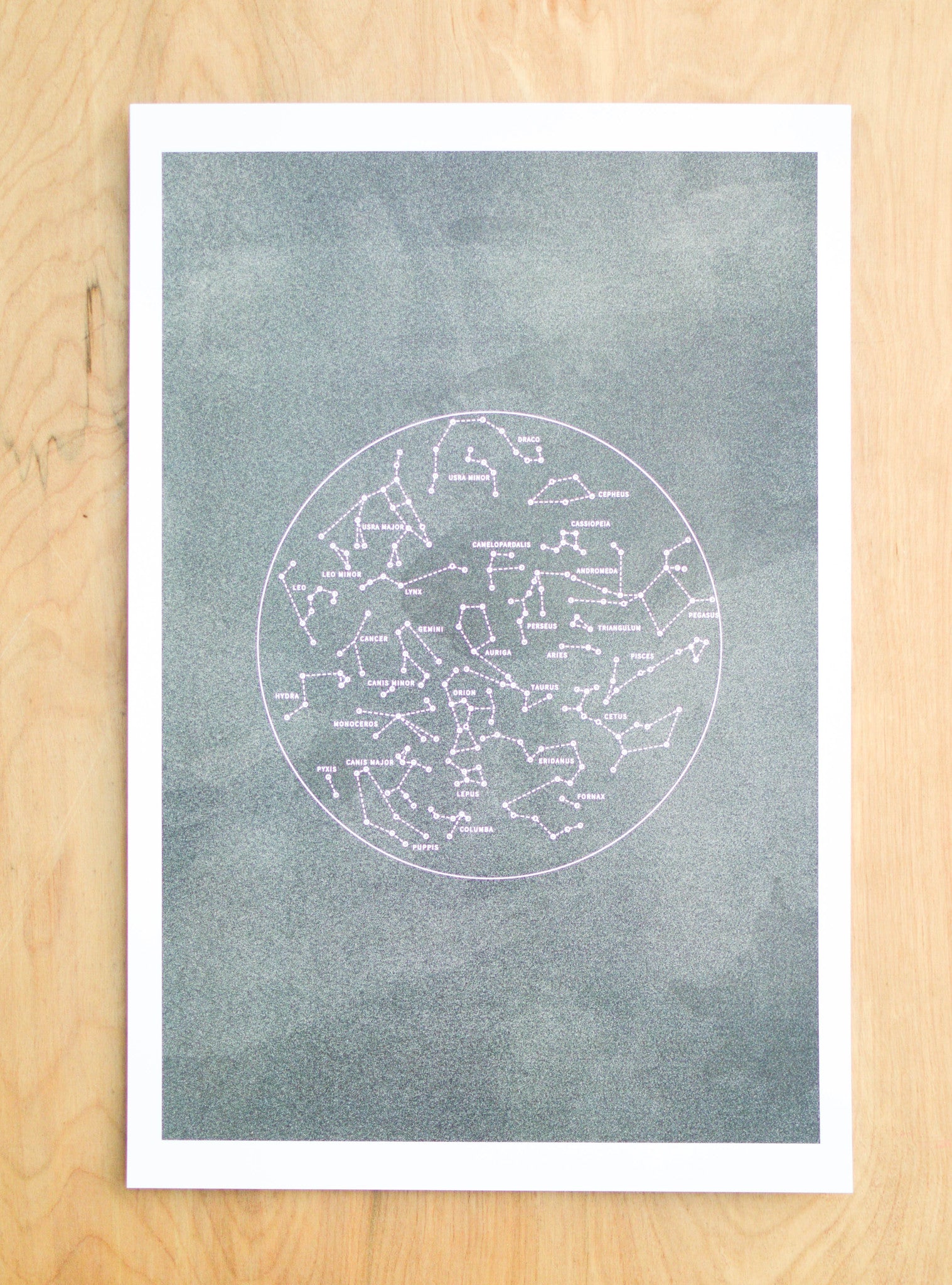 Constellation Sphere Print