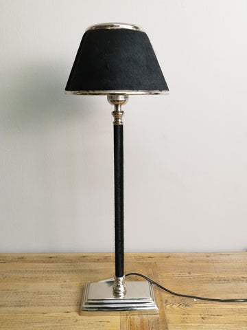 chrome table lamp base