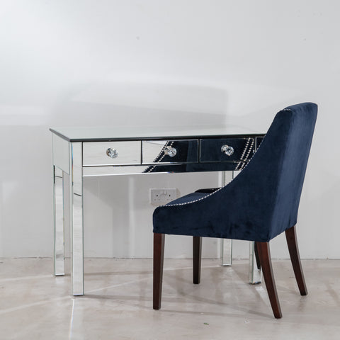 3 Drawer Mirrored table