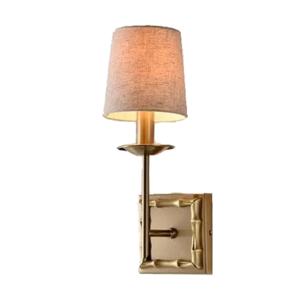 bamboo wall sconce