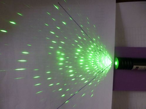 laser wand 160 degree spread