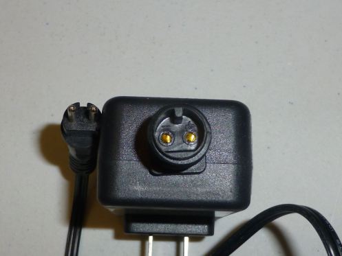 notched low voltage connector