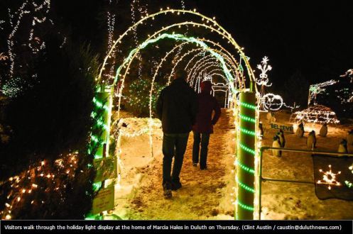 Marcia Hale light tunnel