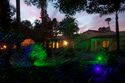 Outdoor Laser Light Projector Photo Gallery