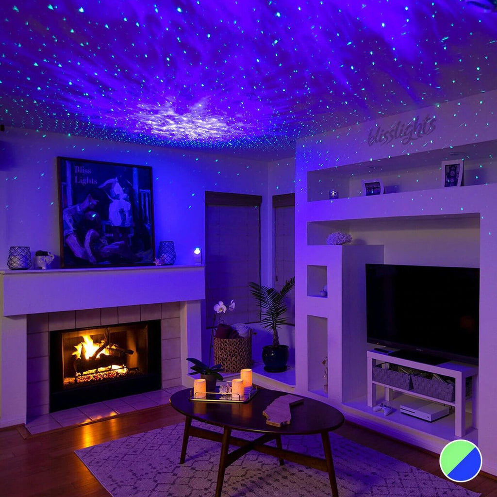 BlissLights SKYLite Laser Nebula Projector | Sky Lite Galaxy Projector