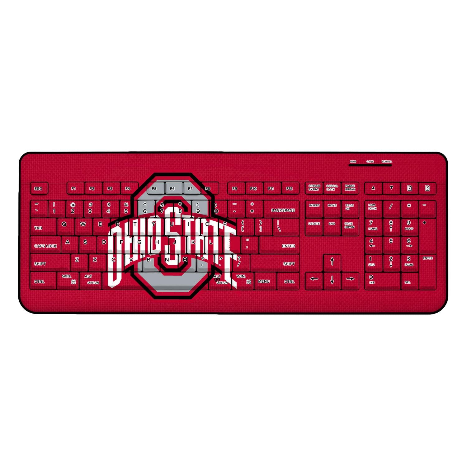 ohio state buckeyes keyboard