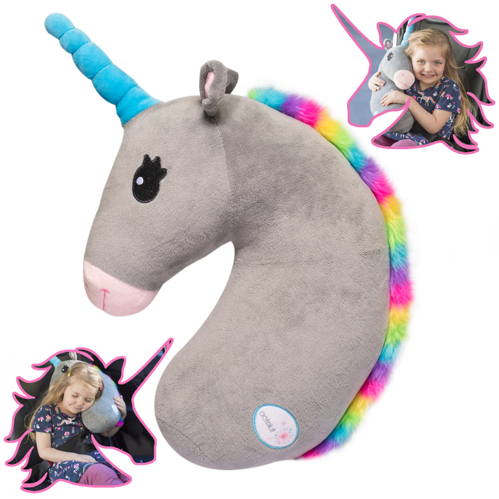 unicorn stuffed animal pillow