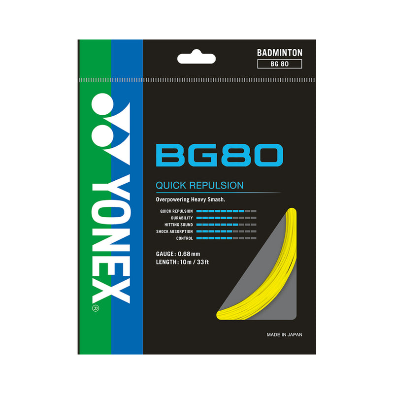 Yonex BG80 10M - Yellow