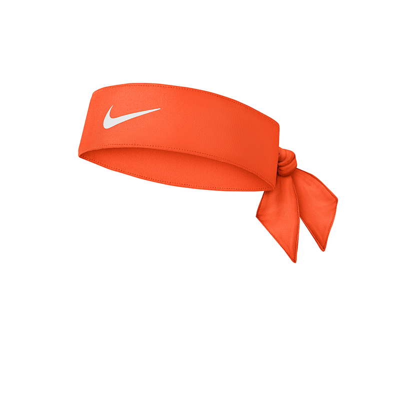 orange nike head tie