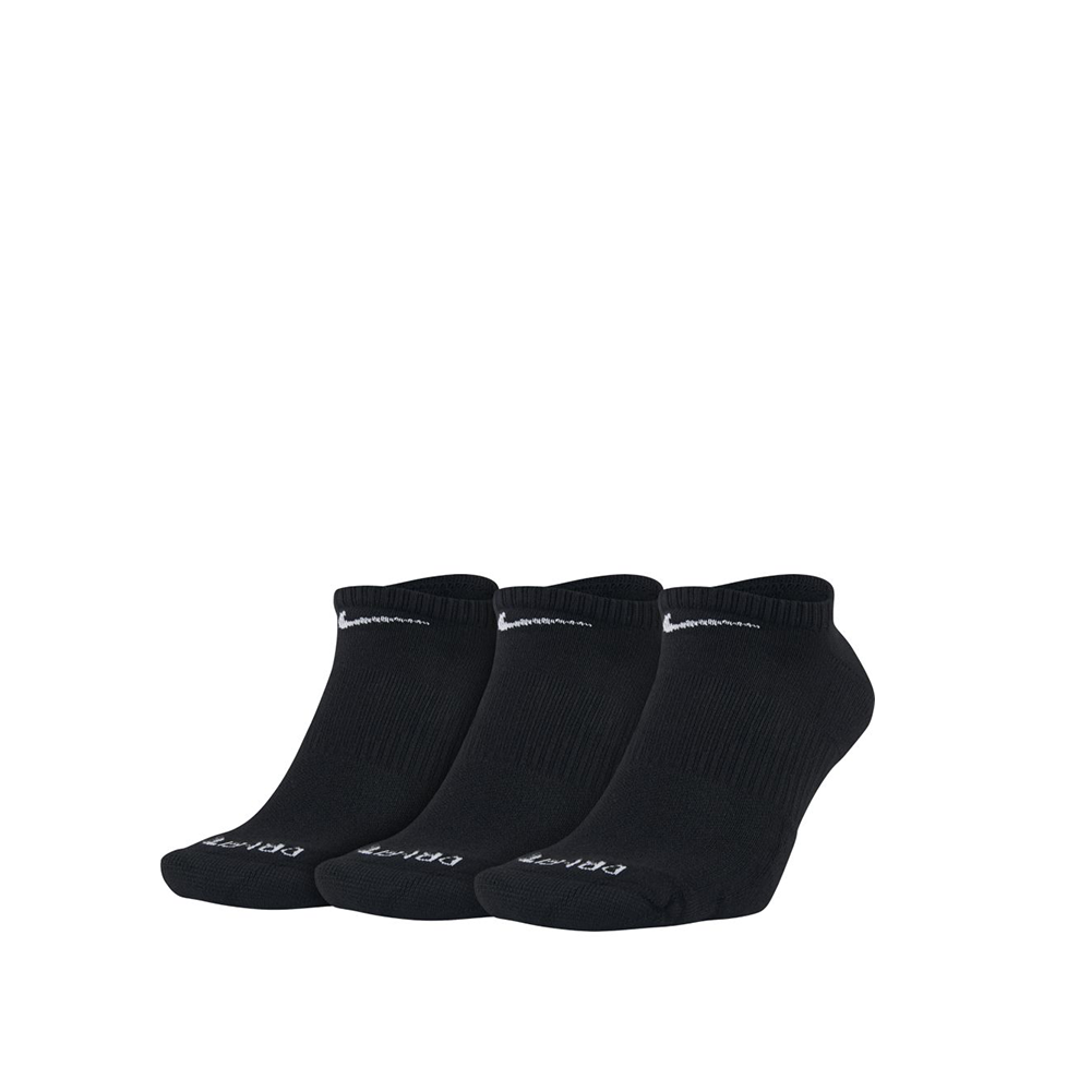 Nike Everyday Plus Cushioned Crew Socks - Black/White/Black