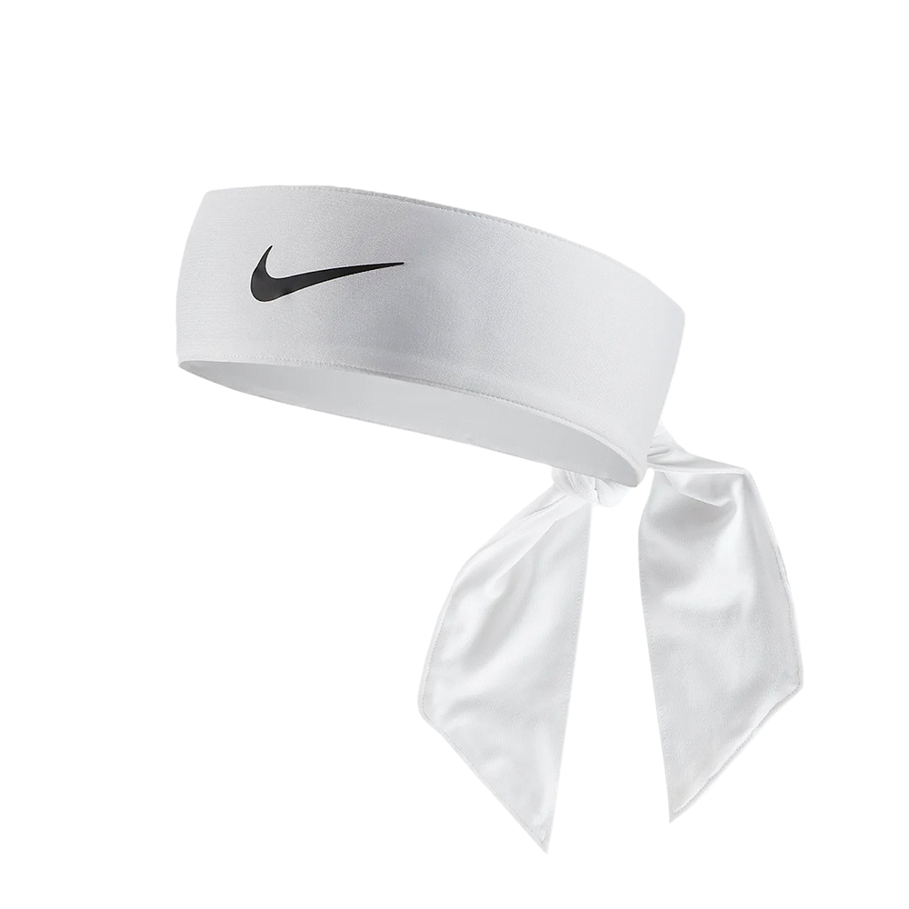 white nike head tie