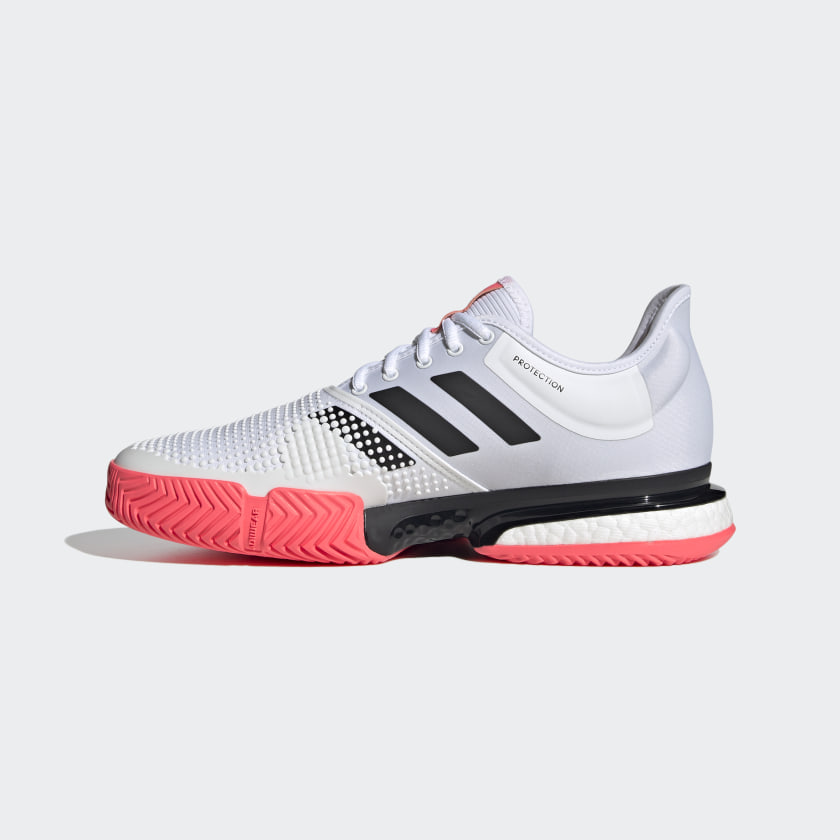 adidas court shoes pink