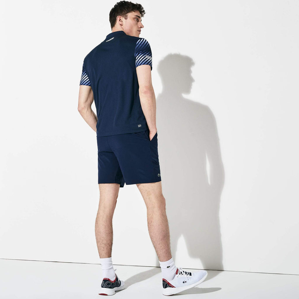 navy lacoste shorts mens