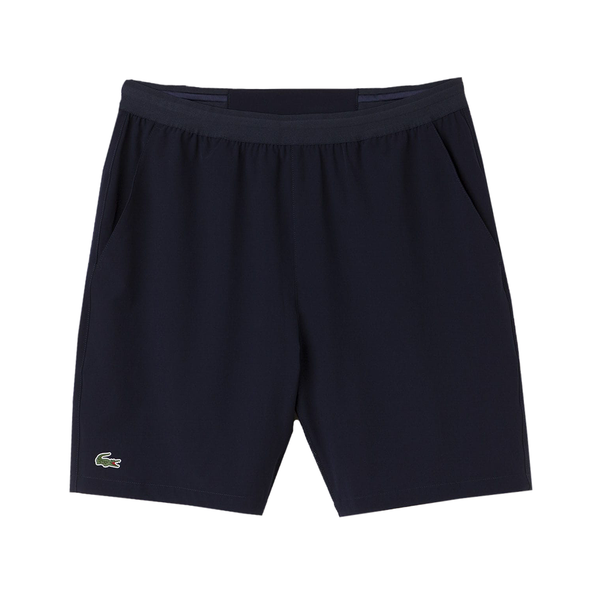 mens navy lacoste shorts