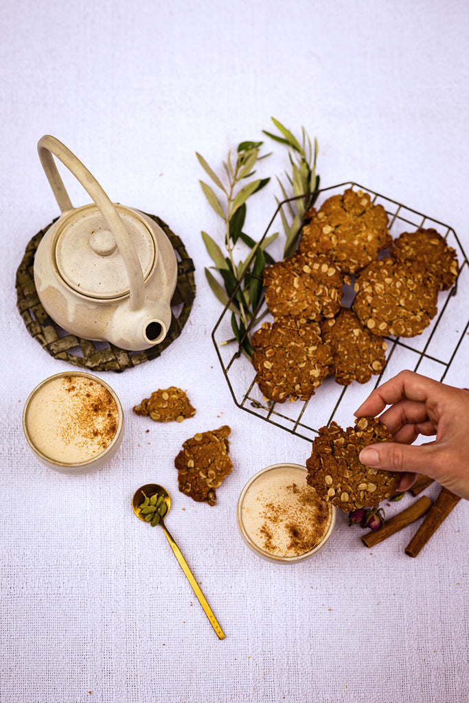 Chai Anzac Cookies