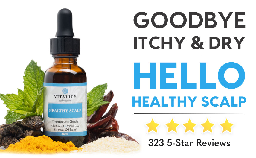 Healthy Scalp Essential Oil Blend - Vitality Extracts