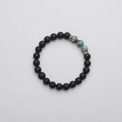 African Turquoise Diffuser Bracelet