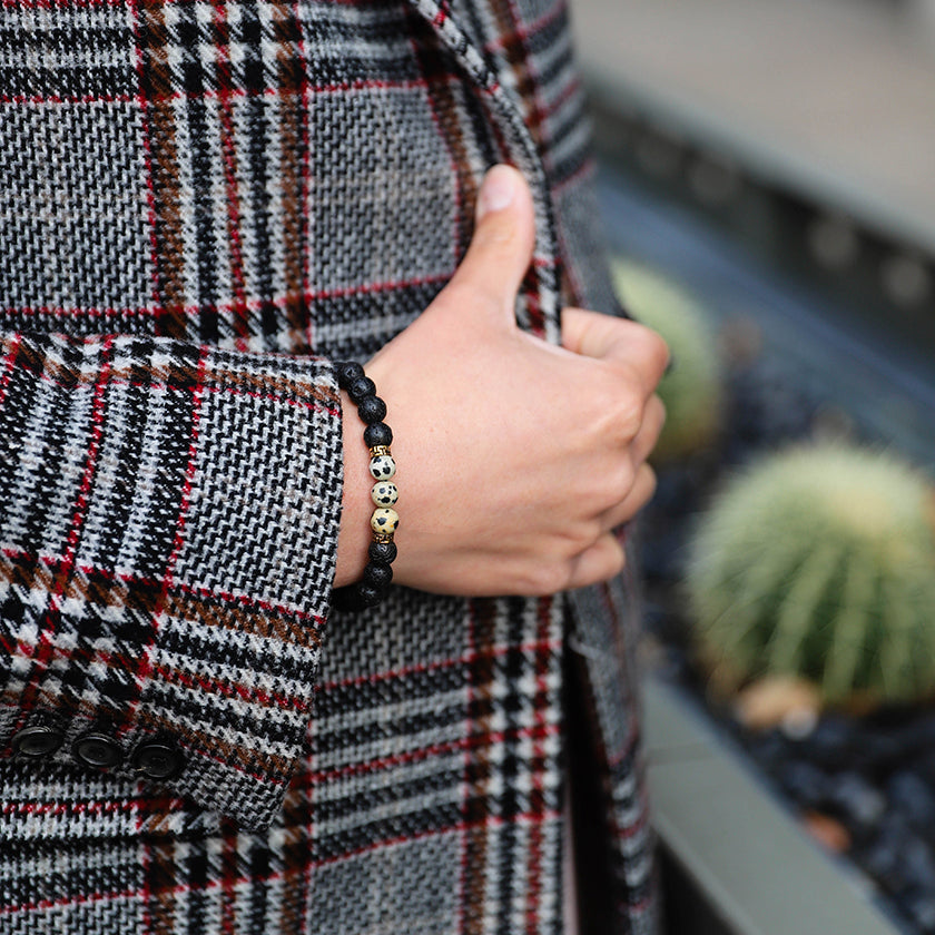 Dalmatian Diffuser Bracelet