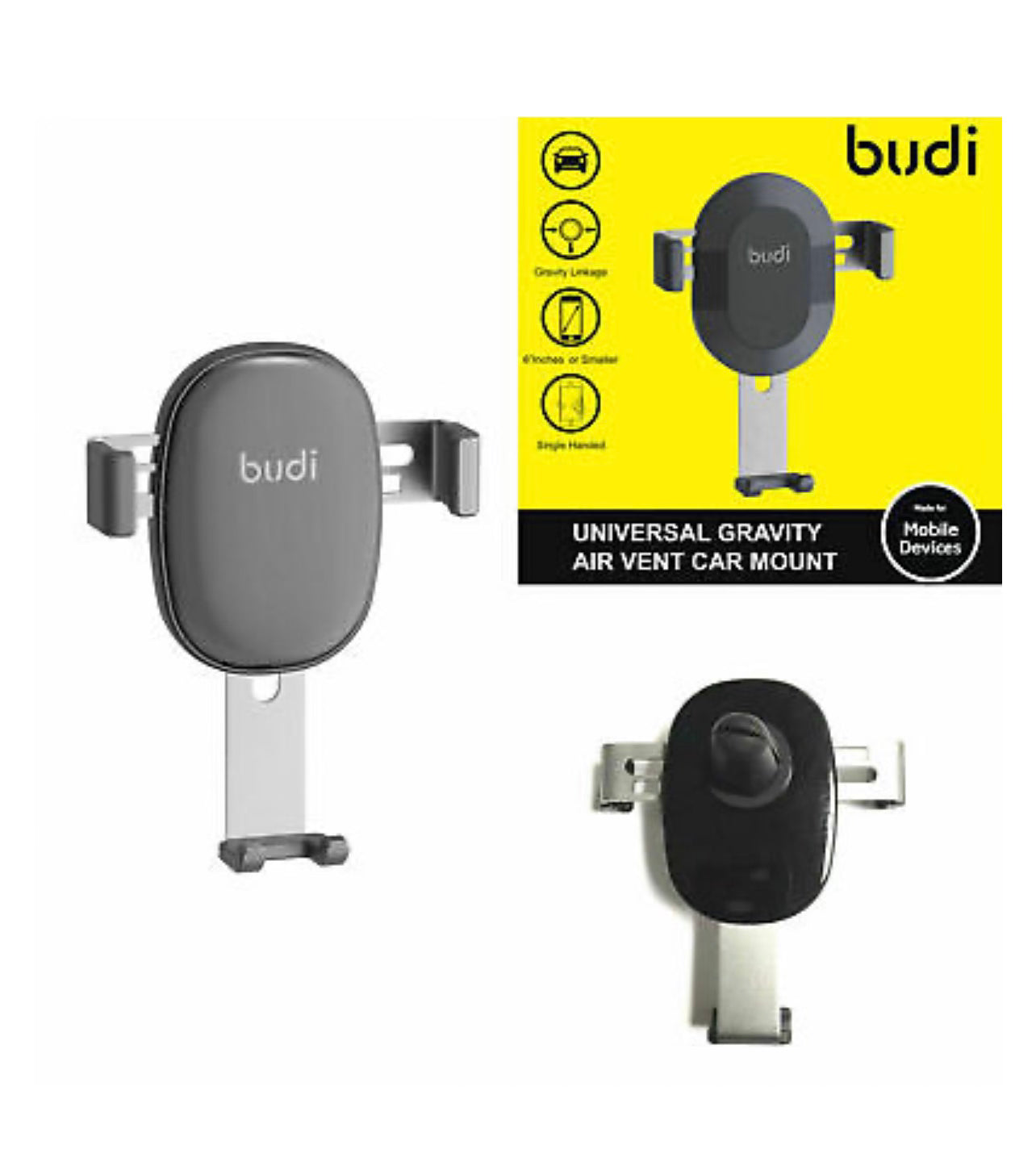 Budi Universal Gravity Air Vent Car Mount