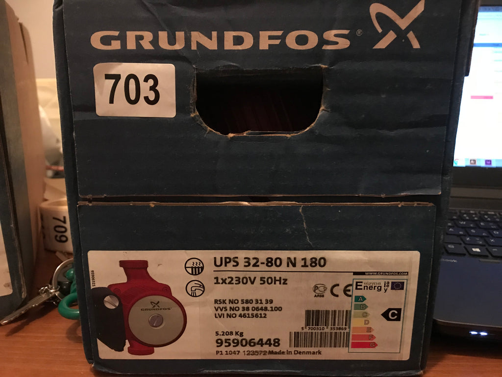 Grundfos UPS 32-80 N Heating Circulator Pump Threaded 230v 240v 980572