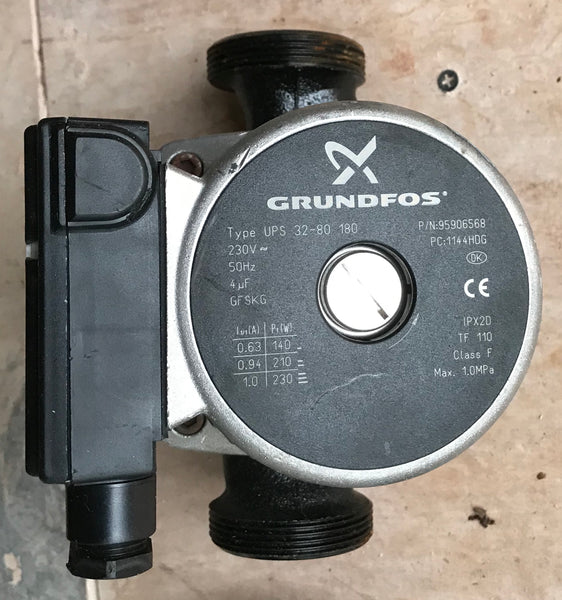 Grundfos UPS 32-80 Heating Circulator Pump Threaded 230v 240v 95906568 .